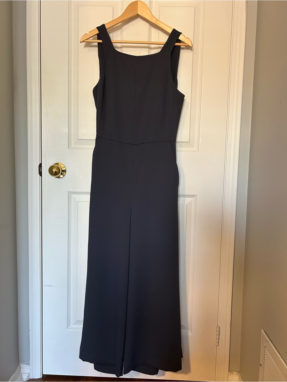 Wilfred Navy Jumpsuit with Cutout